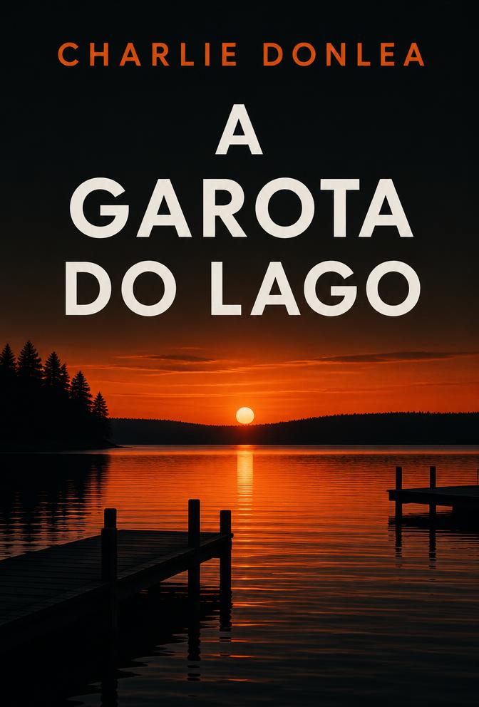 Capa de A garota do lago