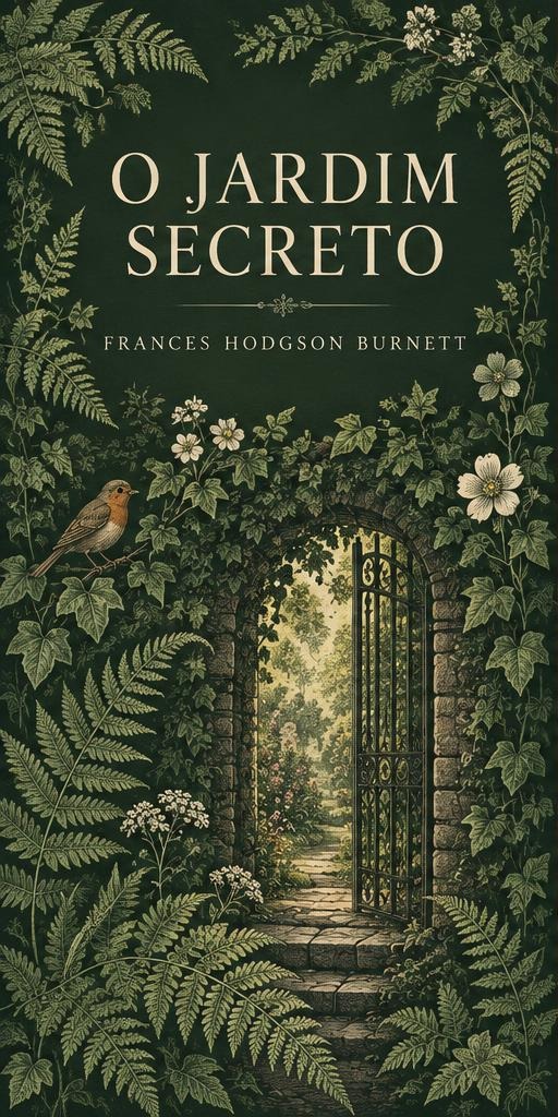 Capa de O jardim secreto